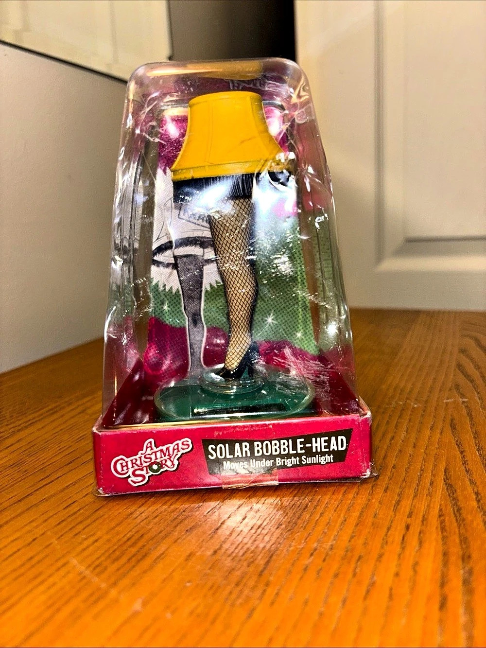A Christmas Story Solar Bobble-Head Holiday Decor NWT
